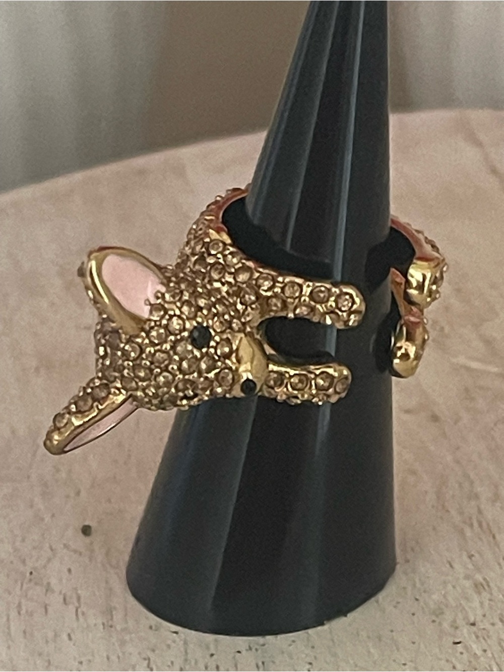 kate spade Gold Chihuahua Ring